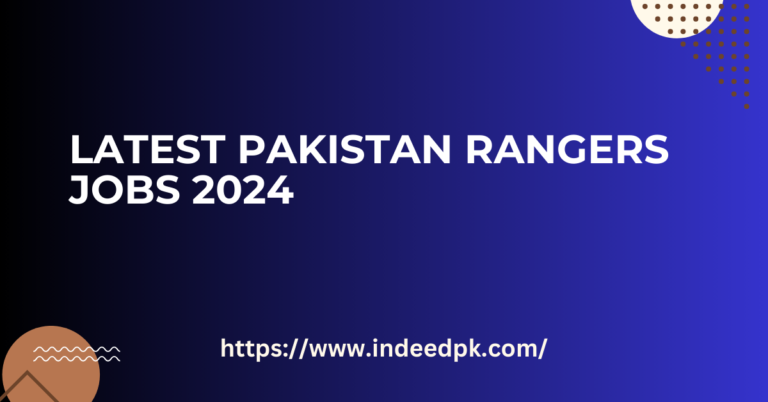 Pakistan Rangers Jobs 2024