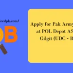 Apply for Pak Army Jobs 2024