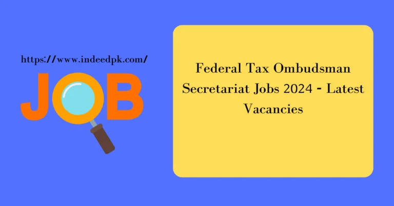 PO Box No 1922 Islamabad Jobs 2024 – Government of Pakistan