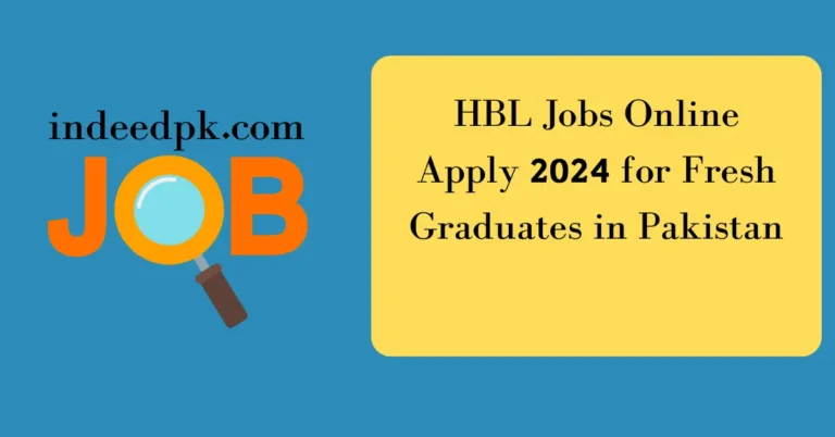 HBL Jobs Online Apply 2024